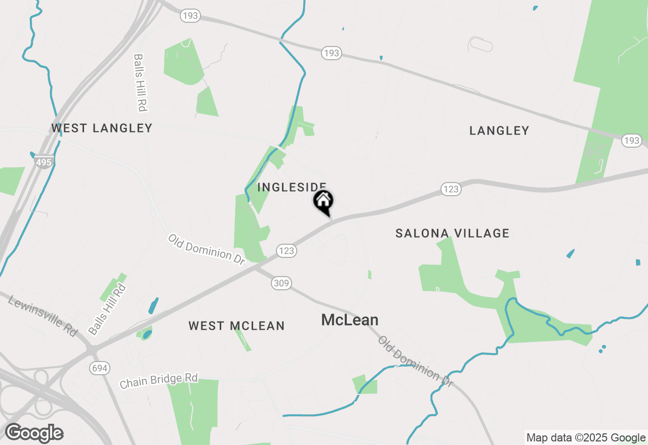 Map of 1328 Dolley Madison Boulevard, Mclean, VA 22101