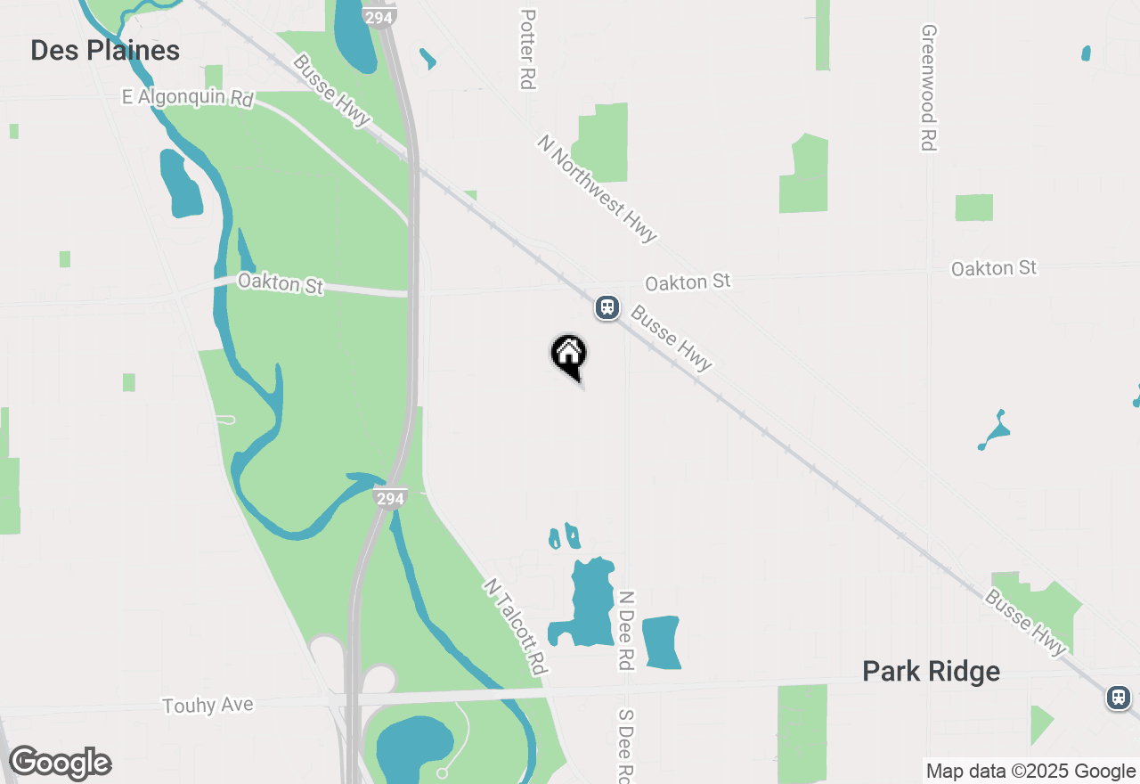 Map of 744 Park Plaine Avenue, Park Ridge, IL 60068