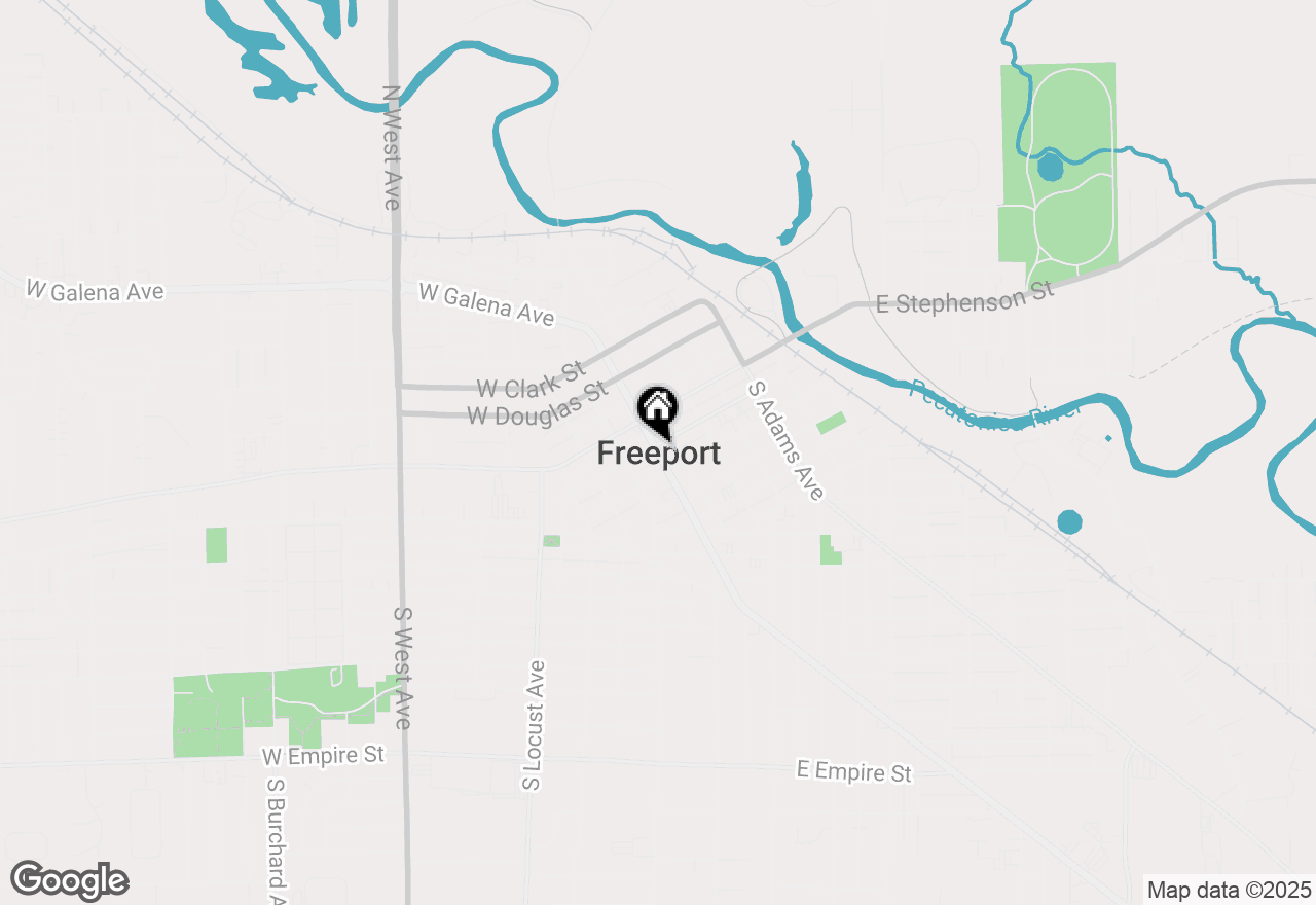 Map of 1333 E Us Bus 20, Freeport, IL 61032