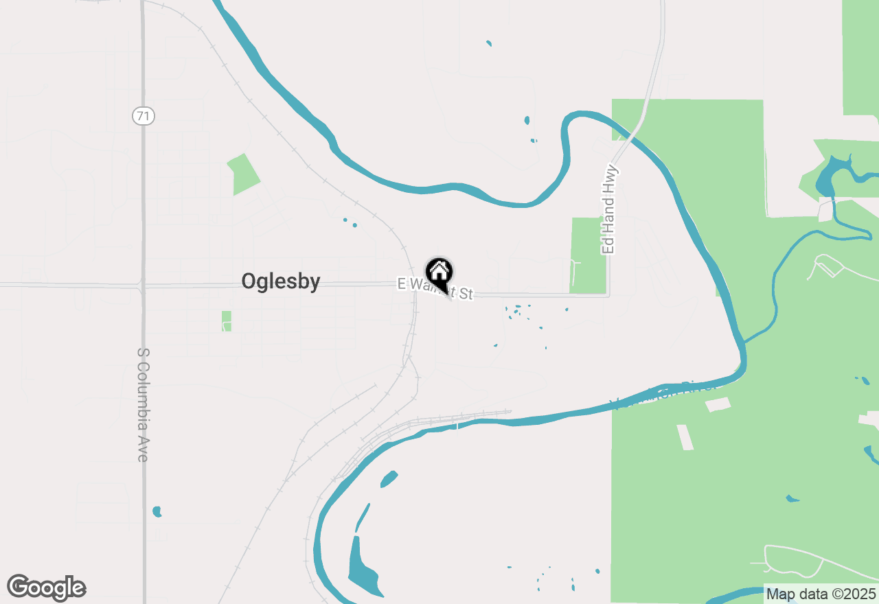 Map of 122 Portland Avenue, Oglesby, IL 61348