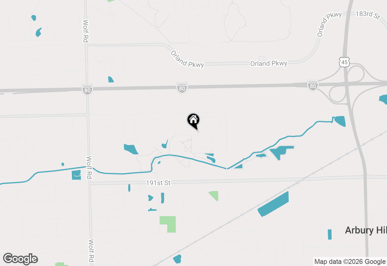 Map of 10532 Jacob Drive, Mokena, IL 60448