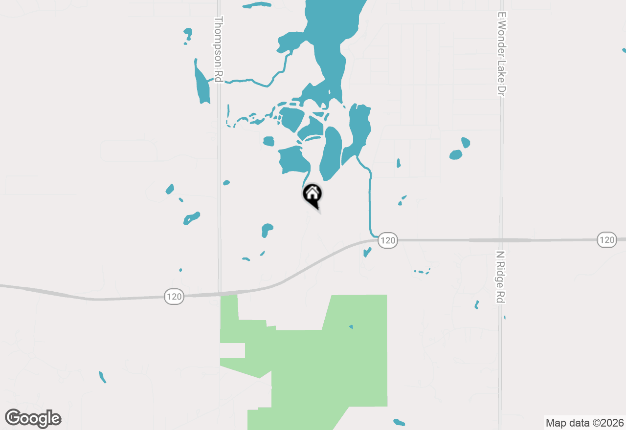 Map of 8508 W Il Rt 120, Bull Valley, IL 60098