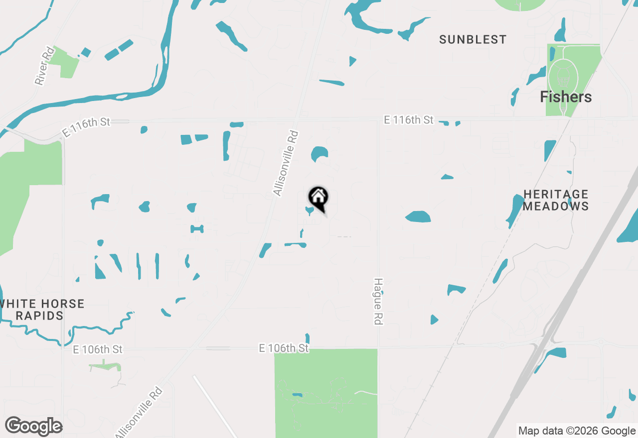 Map of 11130 Vineyard Drive, Fishers, IN 46038