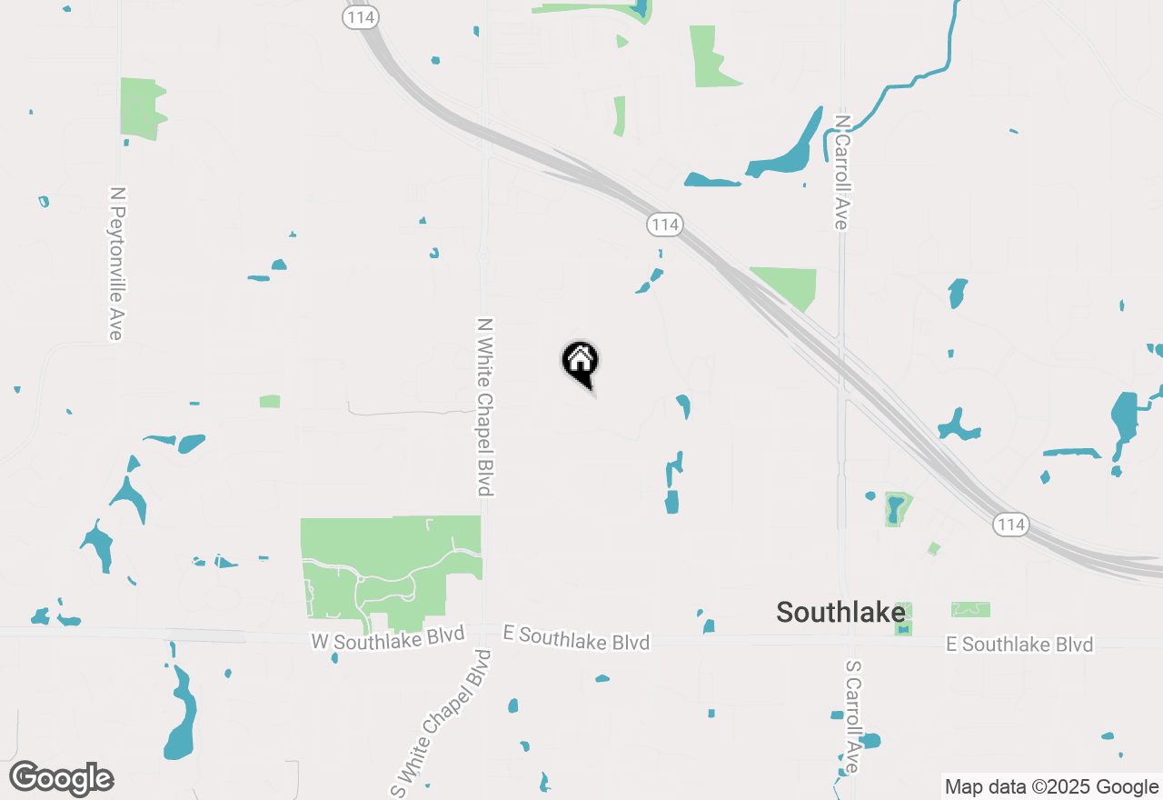 Map of 303 Chestnut Cove Circle, Southlake, TX 76092