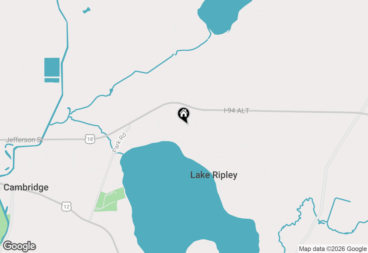 Map of N4564 Warne Avenue, Cambridge, WI 53523