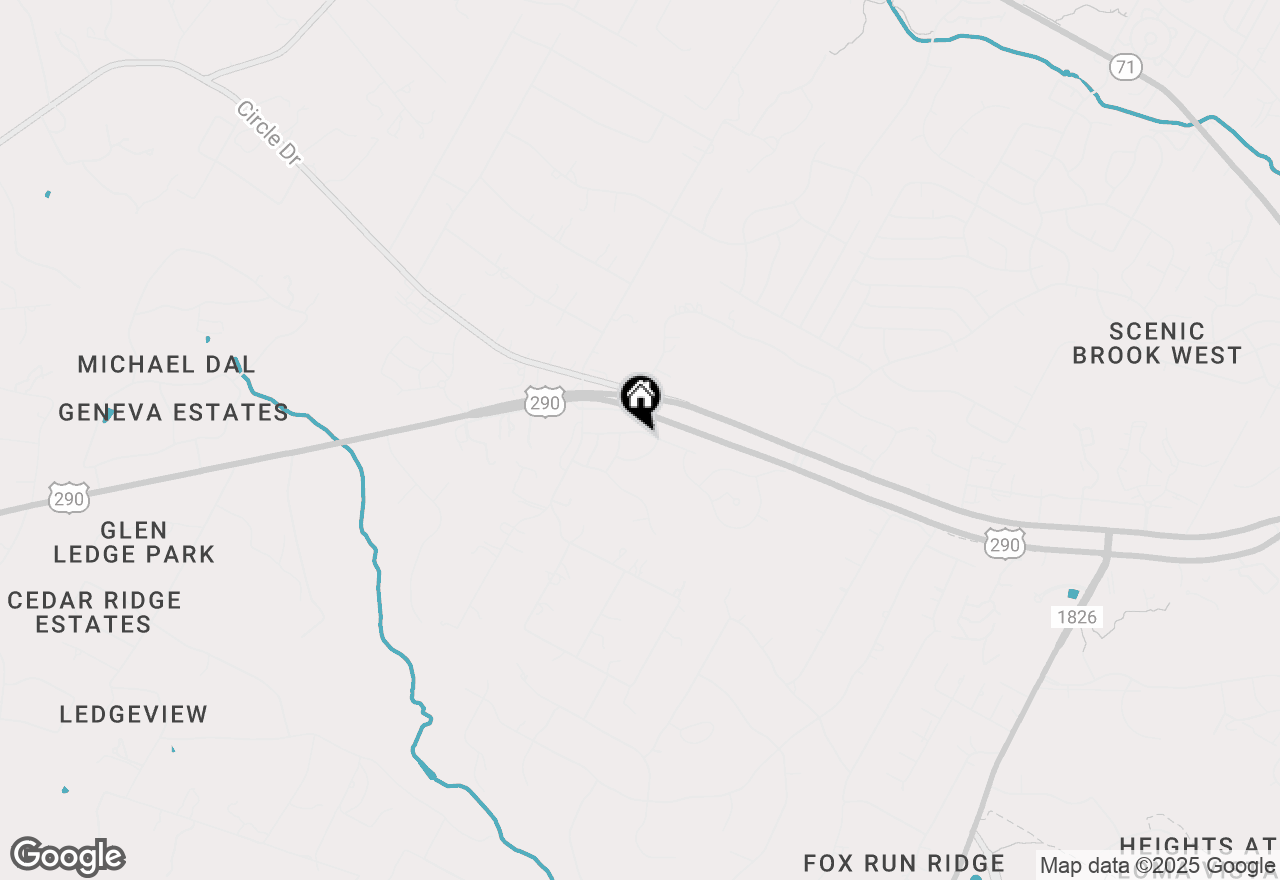 Map of 8715 Vantage Point Dr, Austin, TX 78737