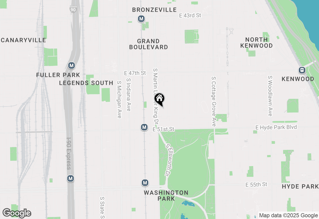 Map of 4933 S Martin Luther King Drive, Chicago, IL 60615