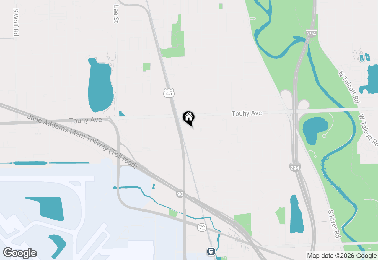 Map of 1625 Estes Avenue, Des Plaines, IL 60018