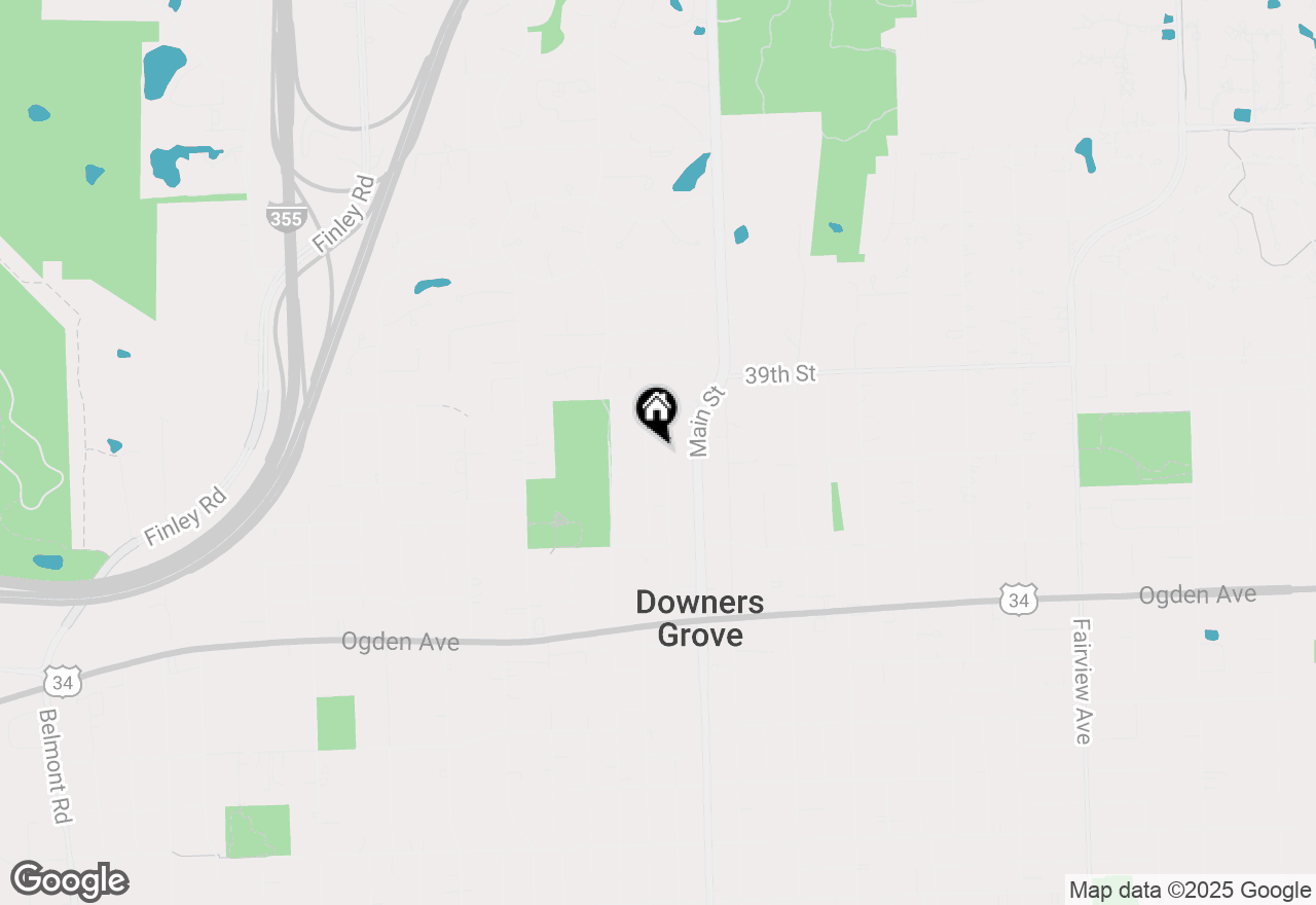 Map of 3940 Forest Avenue, Downers Grove, IL 60515