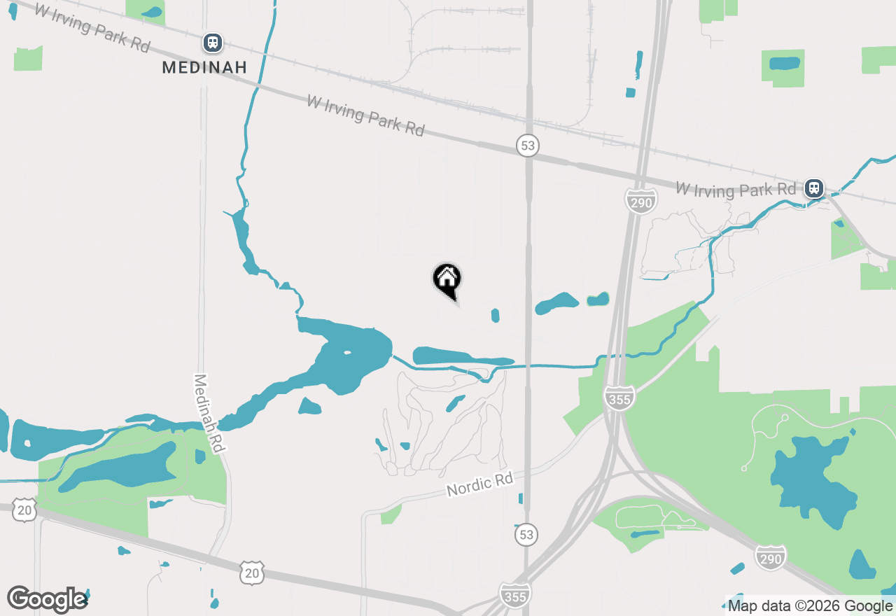 Map of (Address confidential), Itasca, Illinois 60143