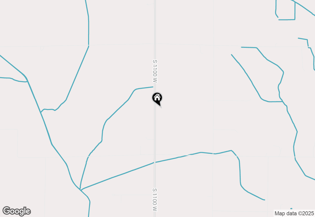 Map of 6570 S 1100 W, Francesville, IN 47946
