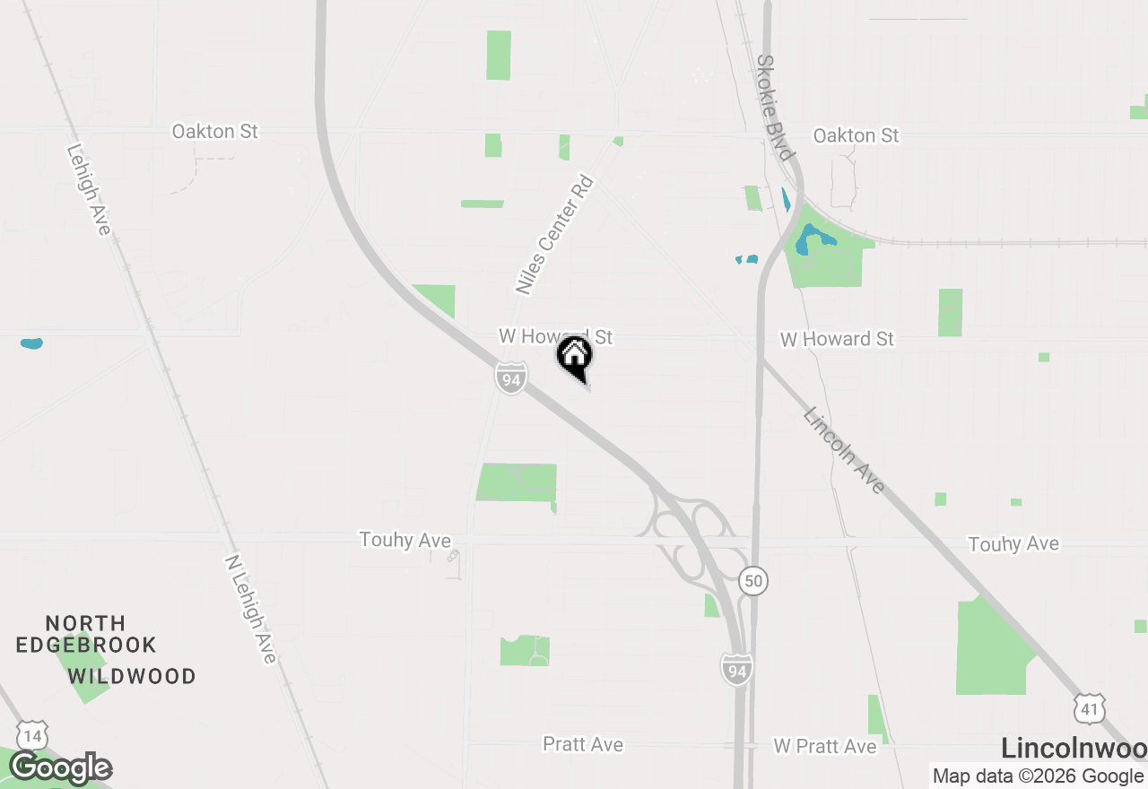 Map of 5137 Birchwood Avenue, Skokie, IL 60077