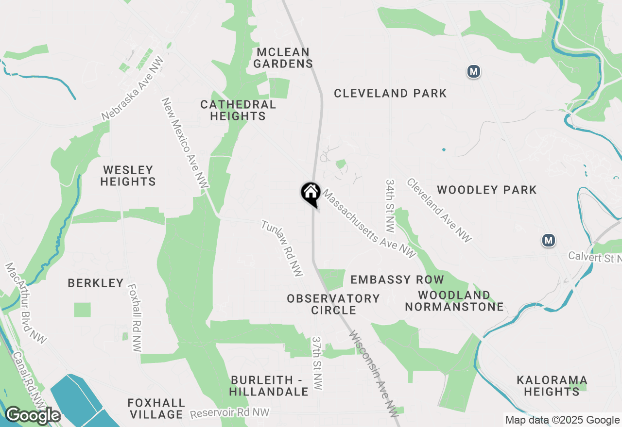 Map of 2800 Wisconsin Avenue Nw #801, Washington, DC 20007