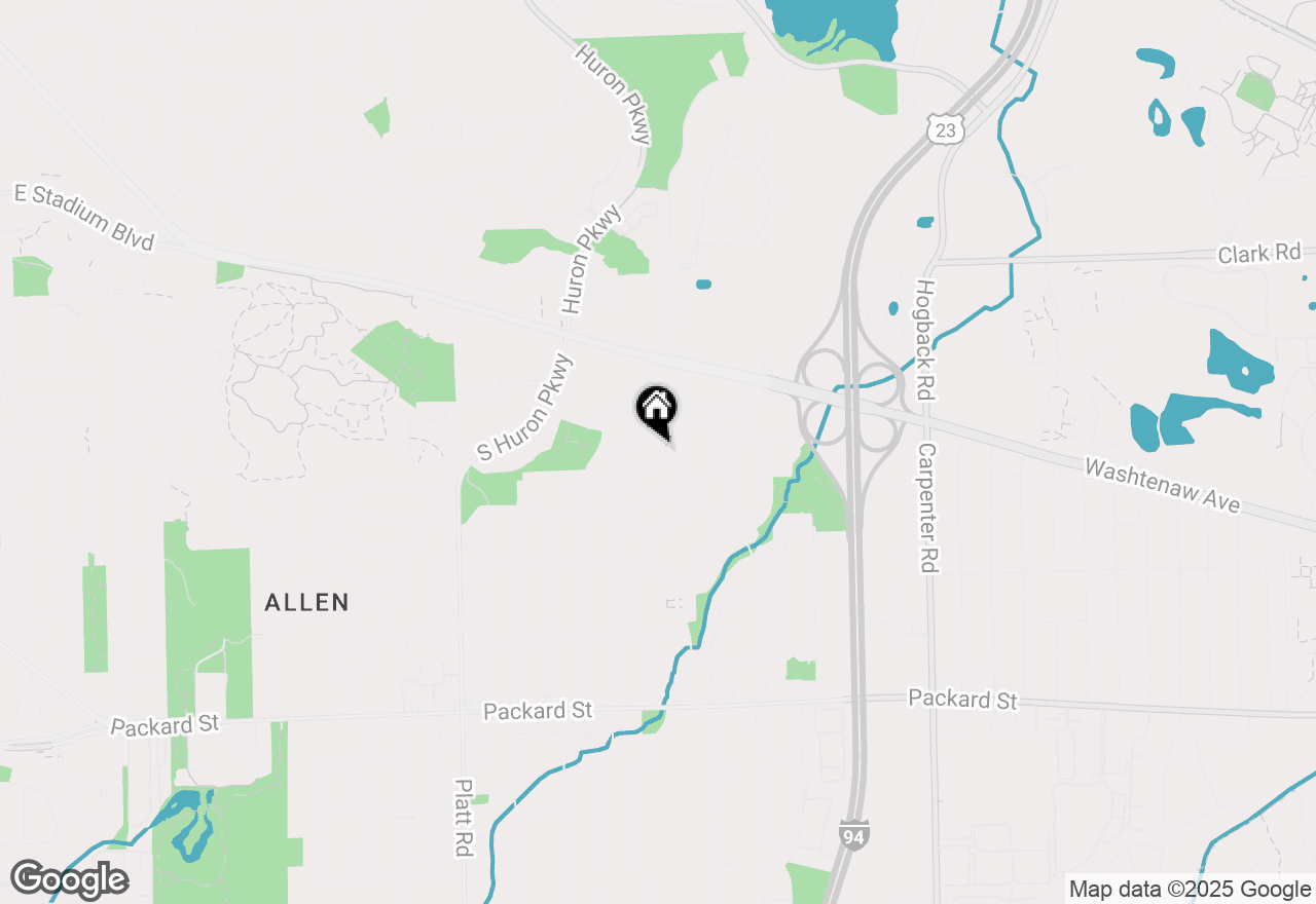 Map of 2308 Pittsfield Boulevard, Ann Arbor, MI 48104