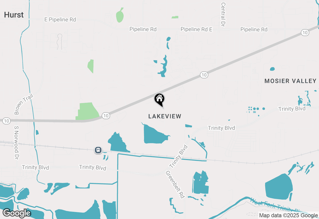 Map of 10420 Lake Bend Trail, Fort Worth, TX 76053