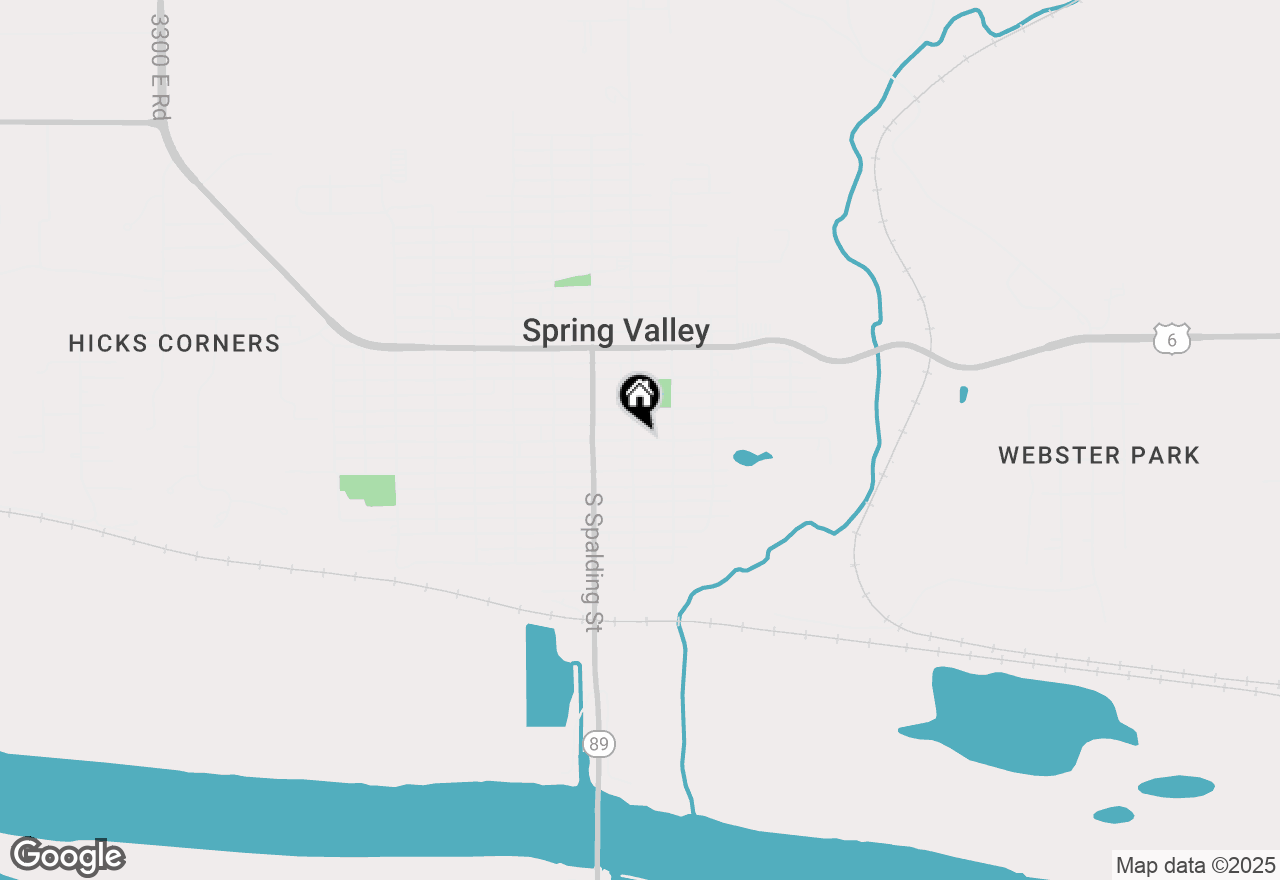 Map of 206 E St. Paul Street, Spring Valley, IL 61362