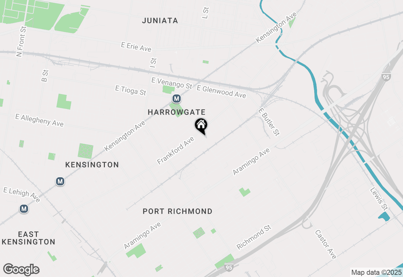 Map of 2066-80 E Tioga Street, Philadelphia, PA 19134