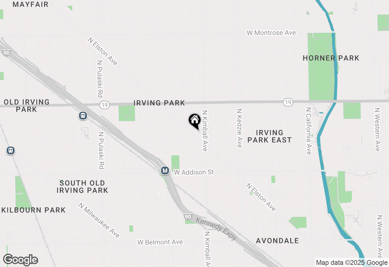 Map of 3801 N Elston Avenue, Chicago, IL 60618
