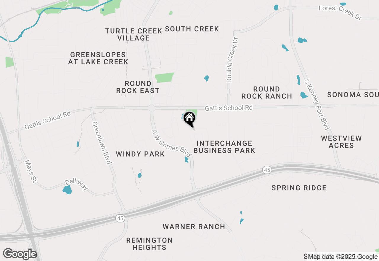 Map of 1962 Rachel Ln, Round Rock, TX 78664