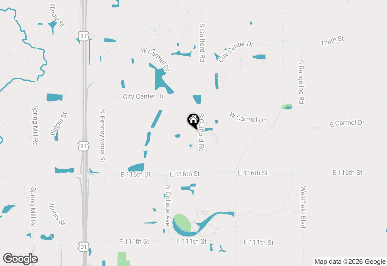 Map of 946 Lenox Lane #207, Carmel, IN 46032
