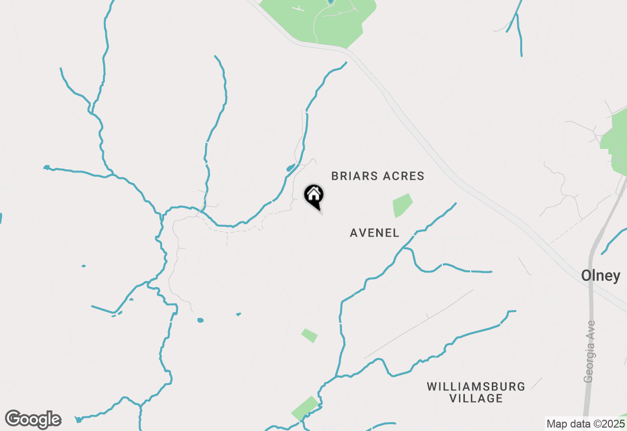 Map of 17 Thornhurst Court, Olney, MD 20832