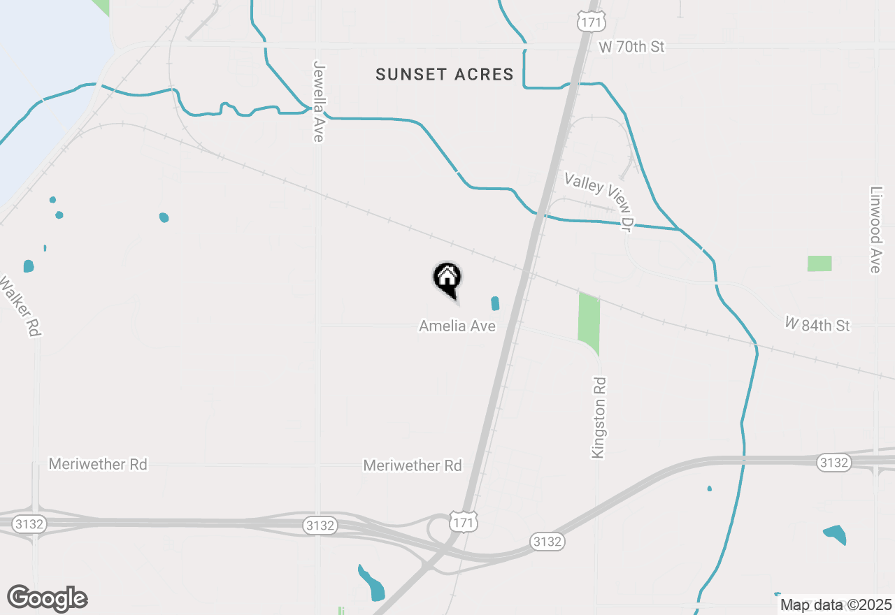 Map of 2120 Amelia Avenue, Shreveport, LA 71108