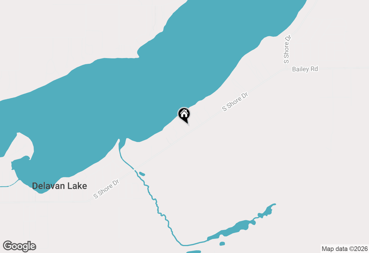 Map of 3441 South Shore Dr, Delavan, WI 53115
