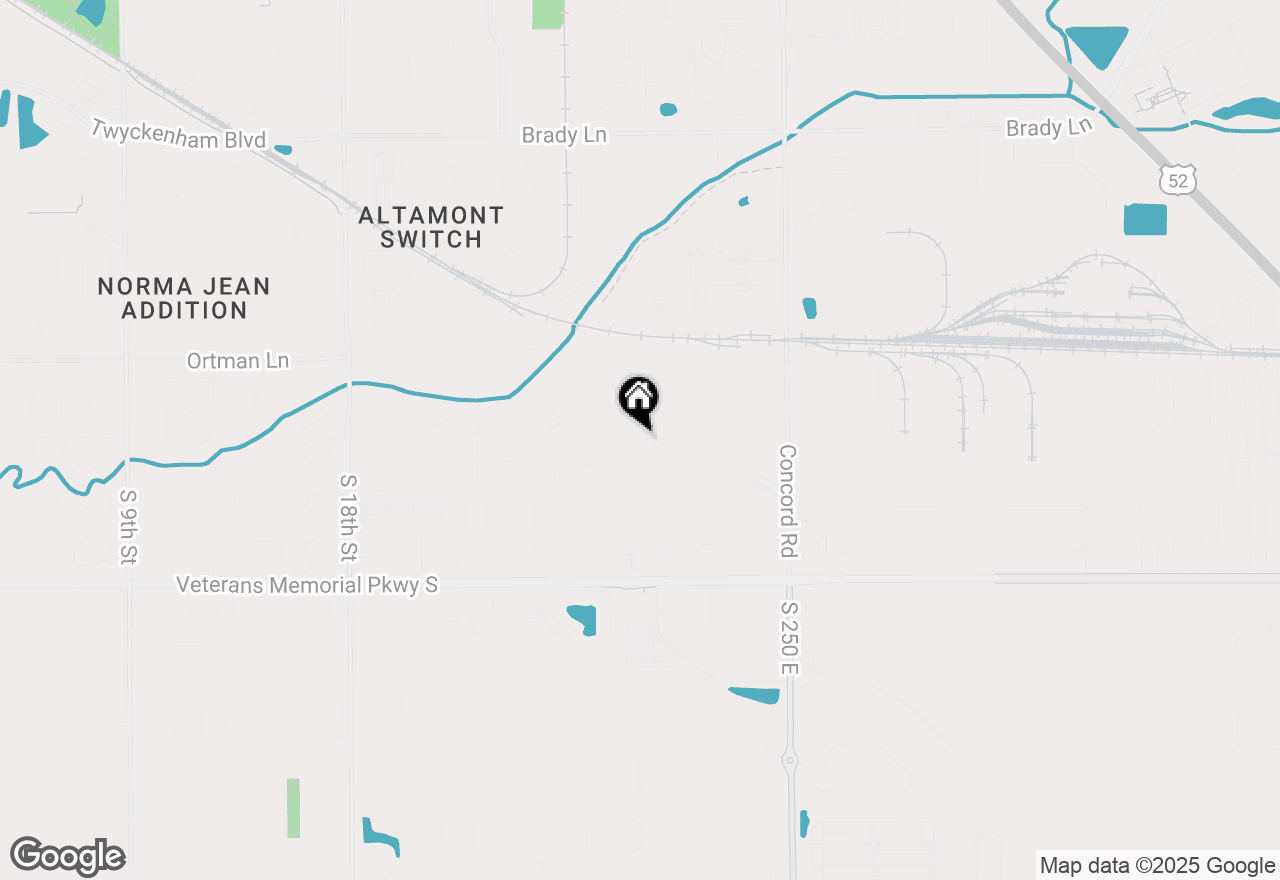 Map of 3203 Tanager Drive, Lafayette, IN 47909