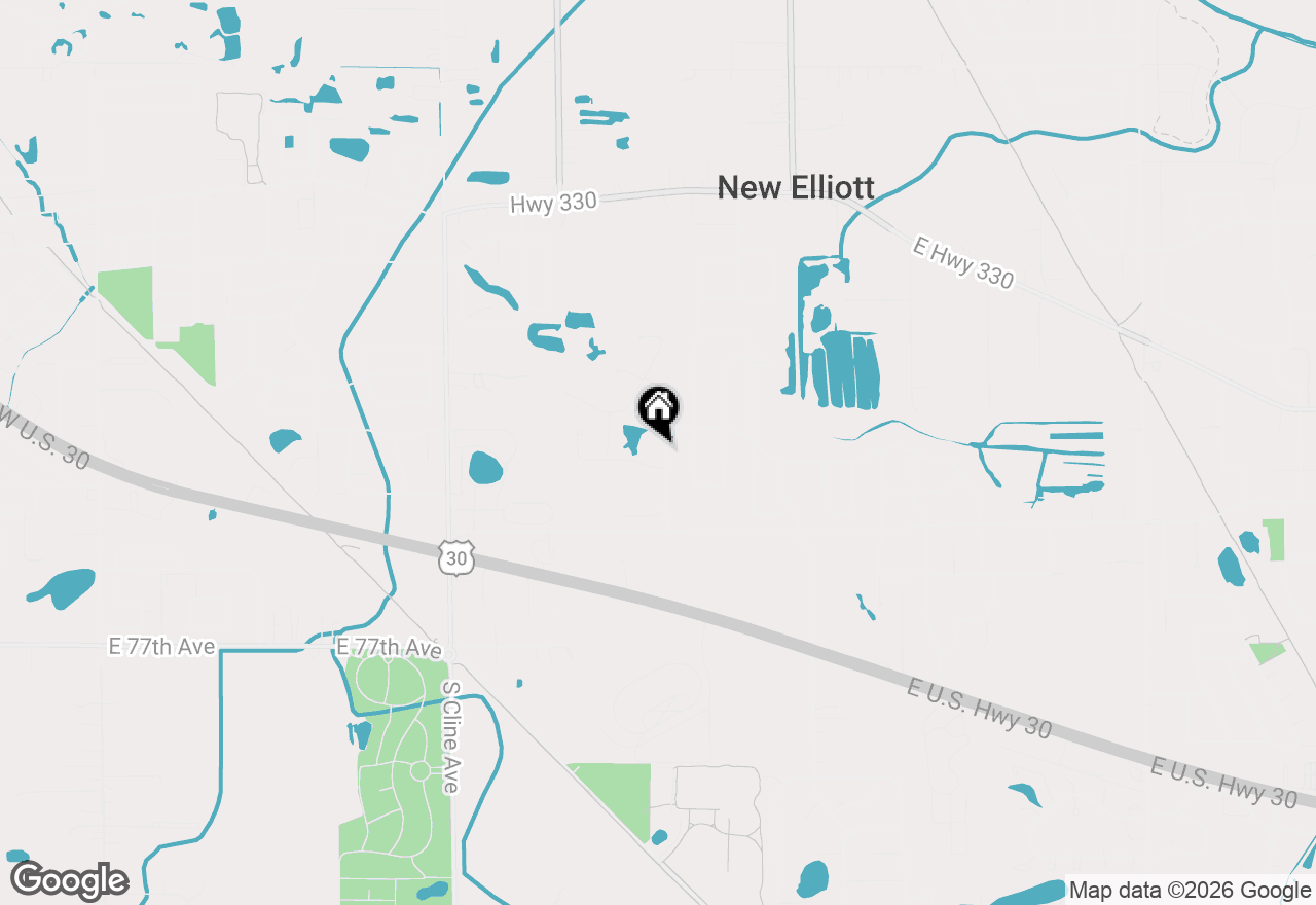 Map of 7378 Winchester Lane, Schererville, IN 46375