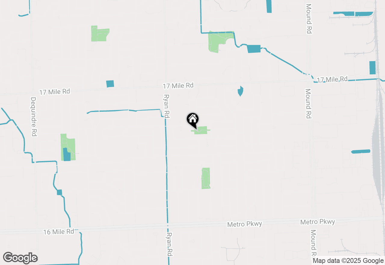 Map of 38340 Cottonwood Drive, Sterling Heights, MI 48310