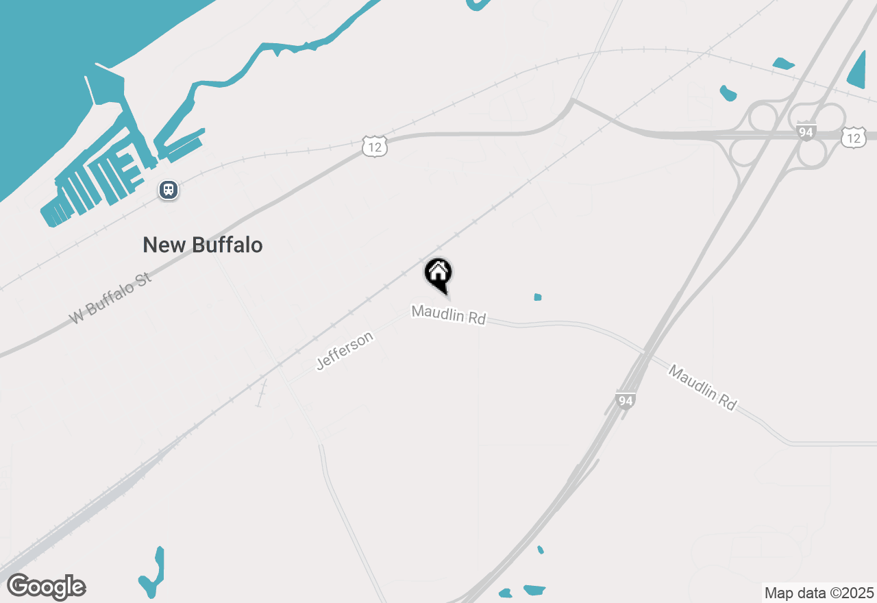 Map of 32 Walden Way, New Buffalo, MI 49117