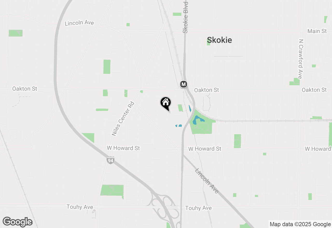 Map of 4907 Hull Street, Skokie, IL 60077