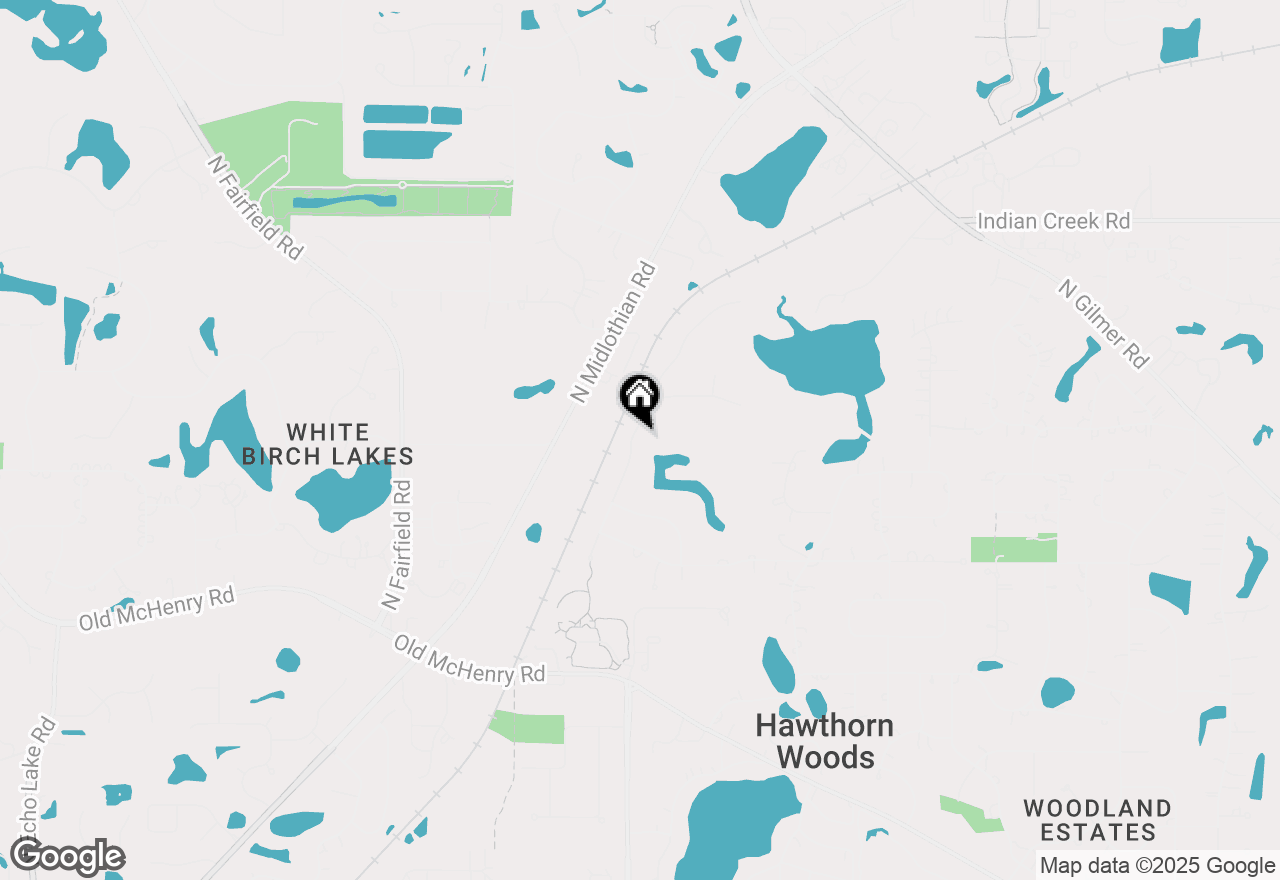 Map of 32 Squire Road, Hawthorn Woods, IL 60047
