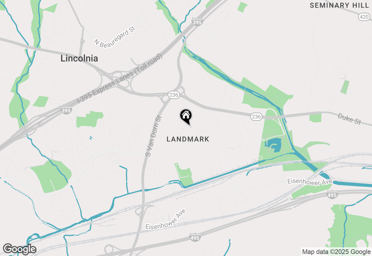 Map of 250 S Reynolds Street #105, Alexandria, VA 22304