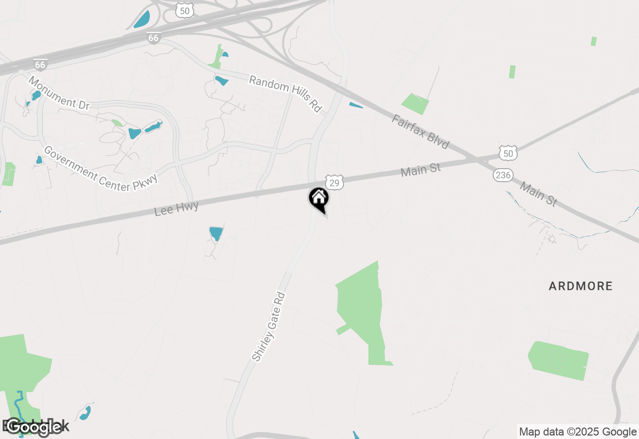 Map of 11319 Megan Drive, Fairfax, VA 22030