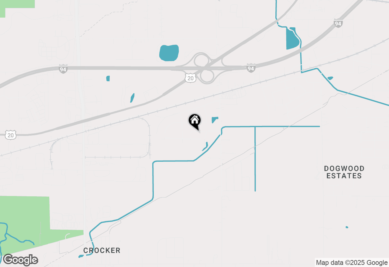 Map of 222 Trailcreek Drive, Chesterton, IN 46304