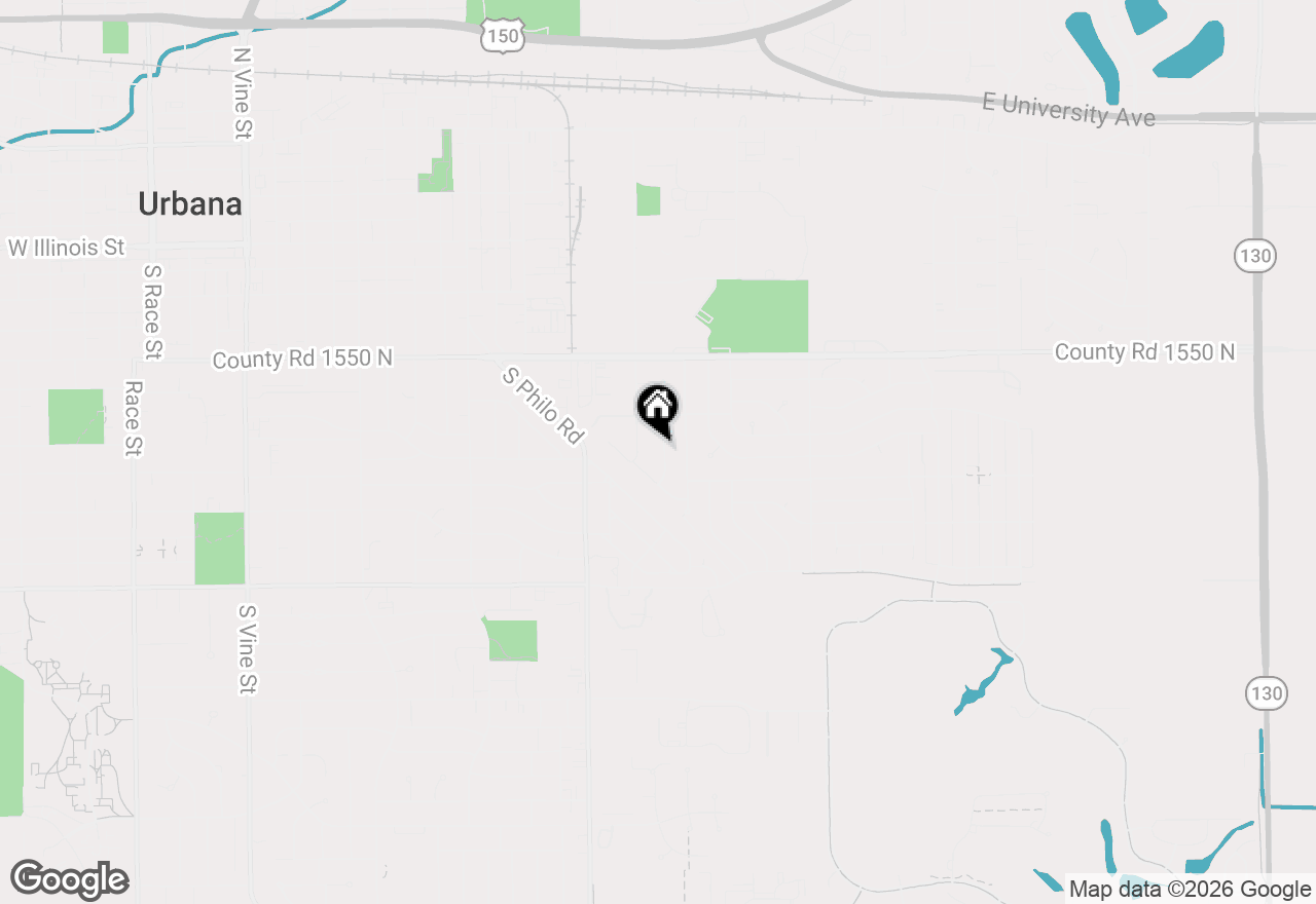 Map of 1113 Austin Drive, Urbana, IL 61802