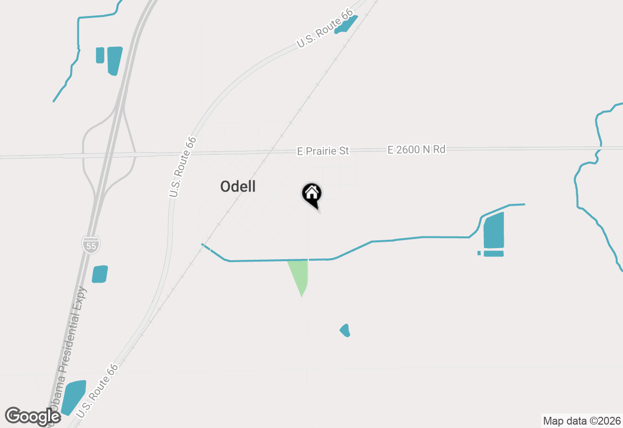 Map of 204 N Wabash Street, Odell, IL 60460