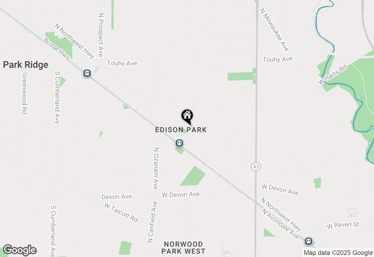 Map of 6756 N Oshkosh Avenue, Chicago, IL 60631