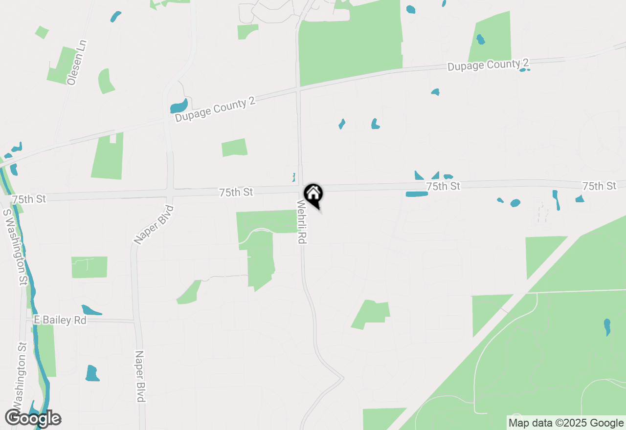 Map of 1509 Shiva Lane, Naperville, IL 60565