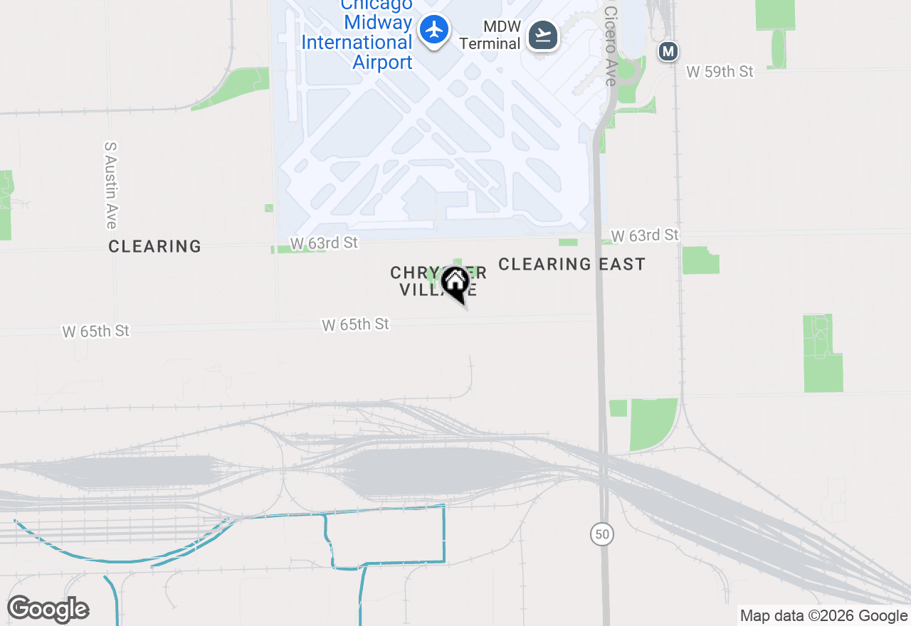 Map of 5153 W 64th Place, Chicago, IL 60638