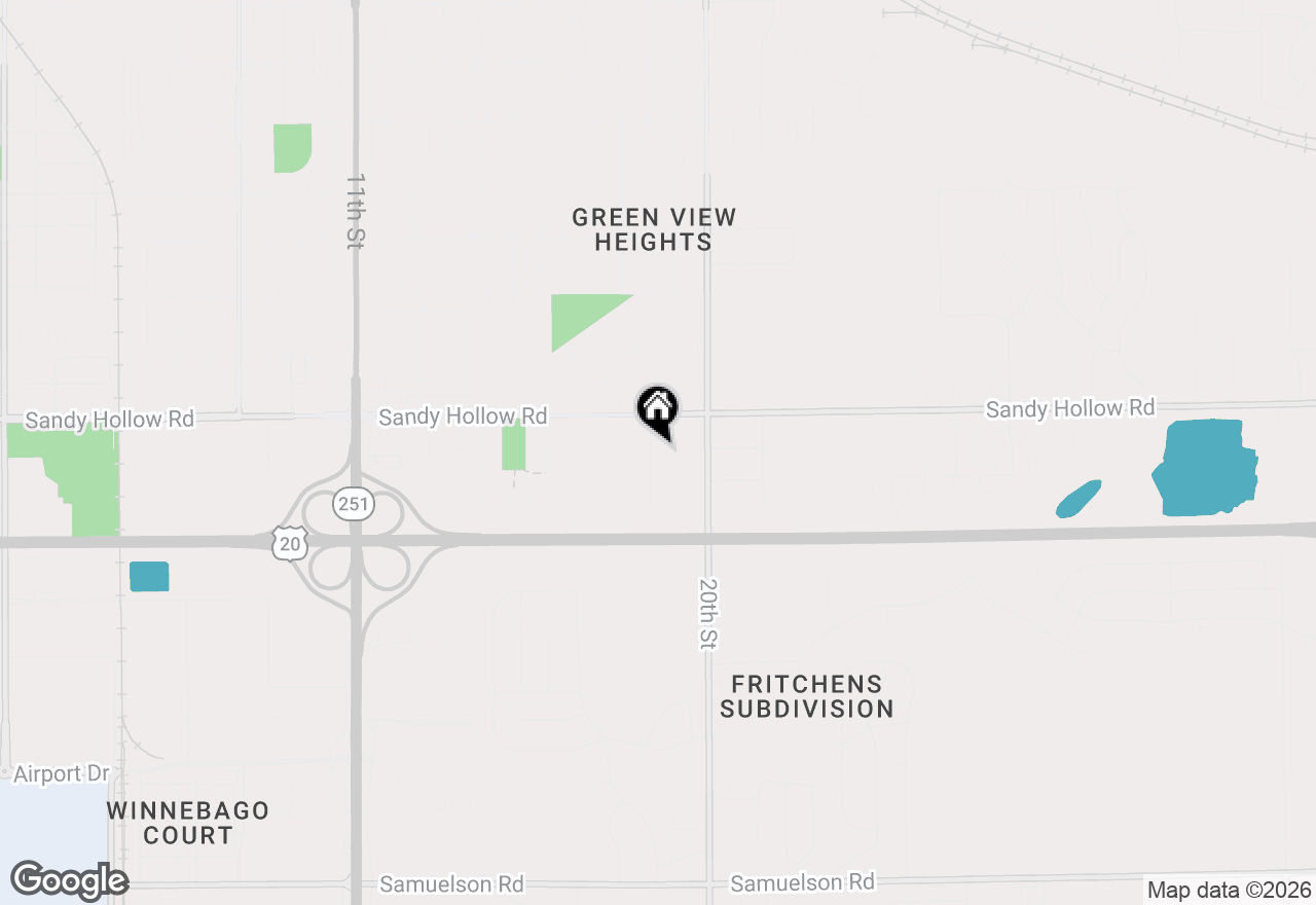 Map of 3434 18th Street, Rockford, IL 61109