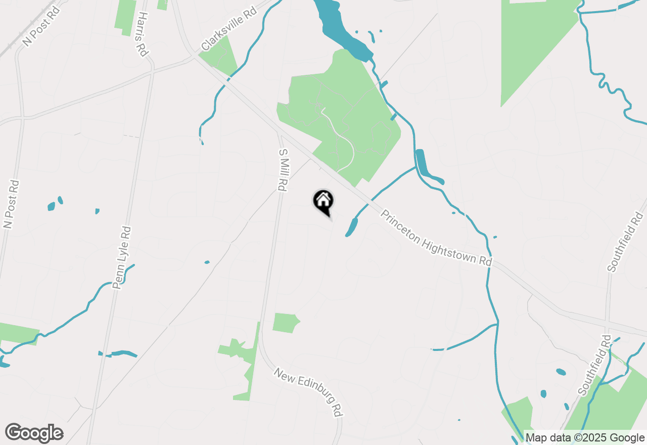 Map of 11 Manor Ridge Drive, Princeton Junction, NJ 08550