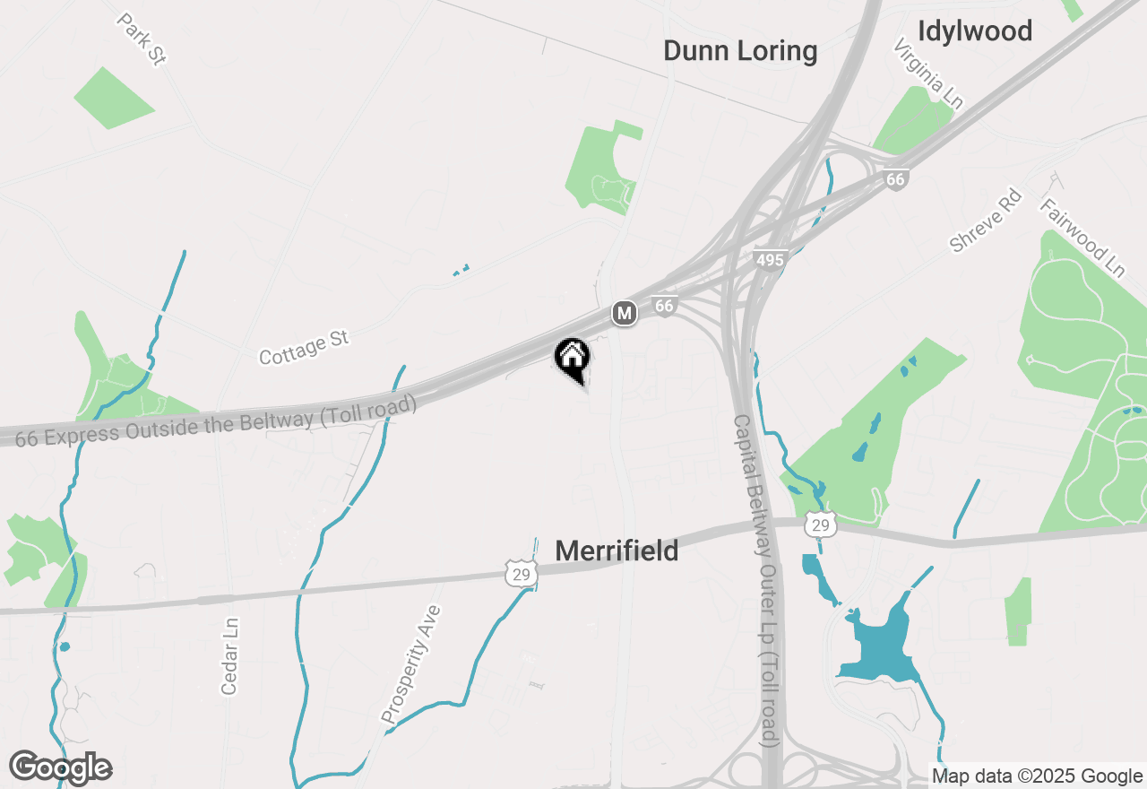Map of 2655 Prosperity Avenue #205, Fairfax, VA 22031
