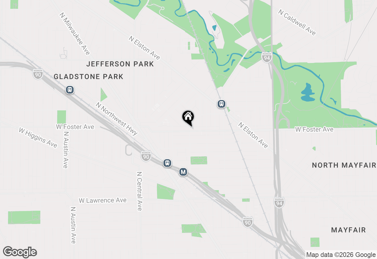 Map of 5300 W Foster Avenue, Chicago, IL 60630