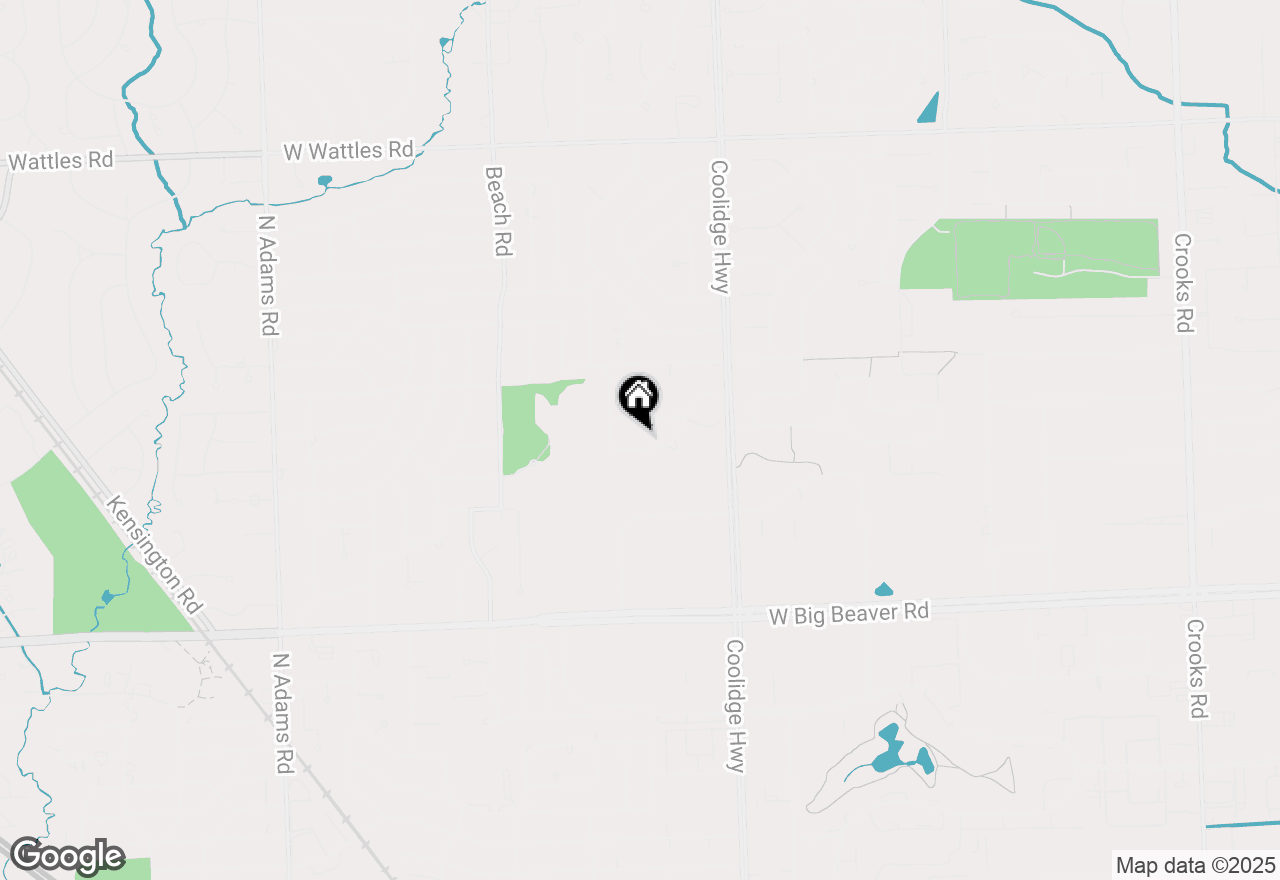 Map of 2154 Babcock Drive, Troy, MI 48084