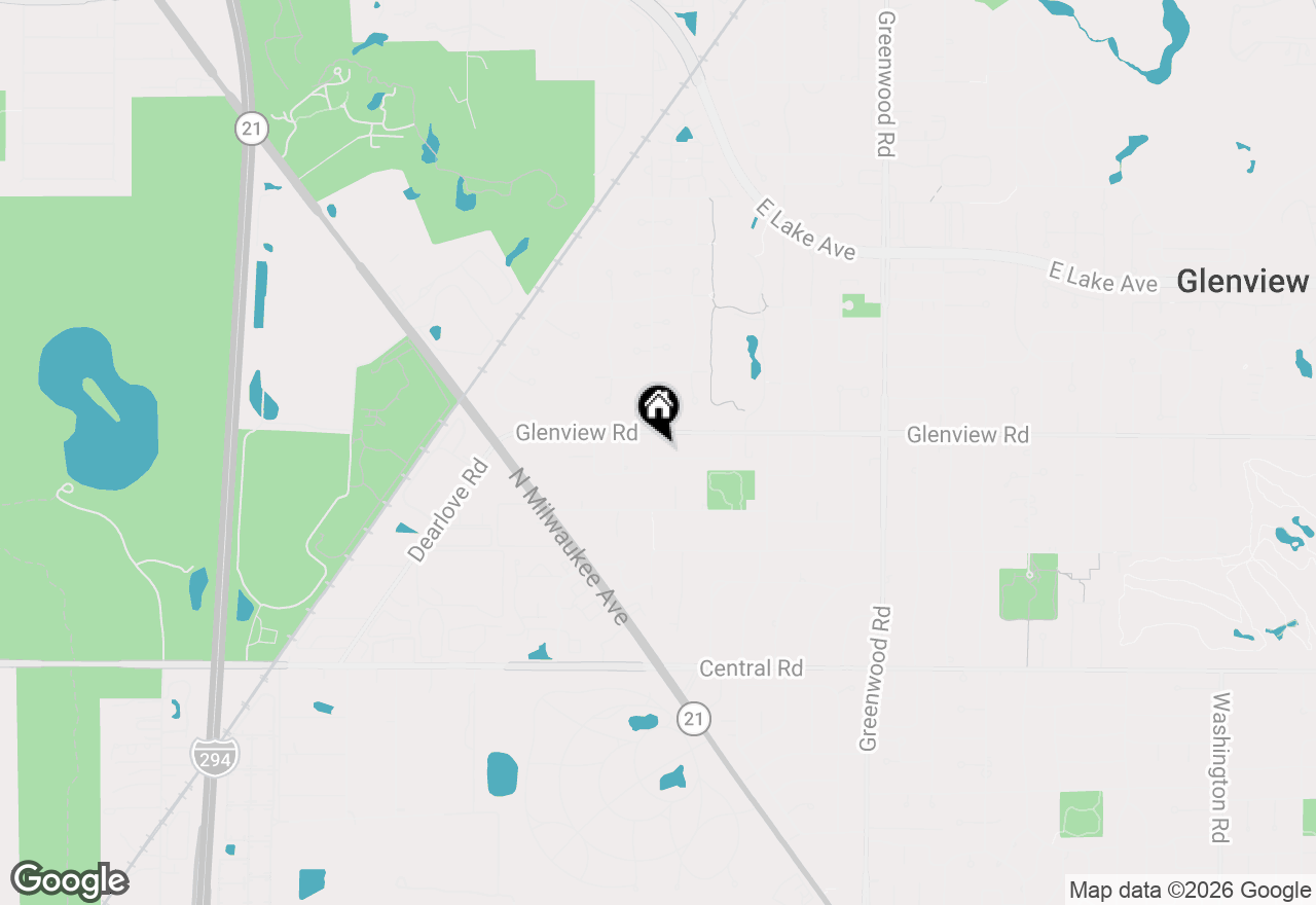 Map of 3724 Liberty Lane, Glenview, IL 60025