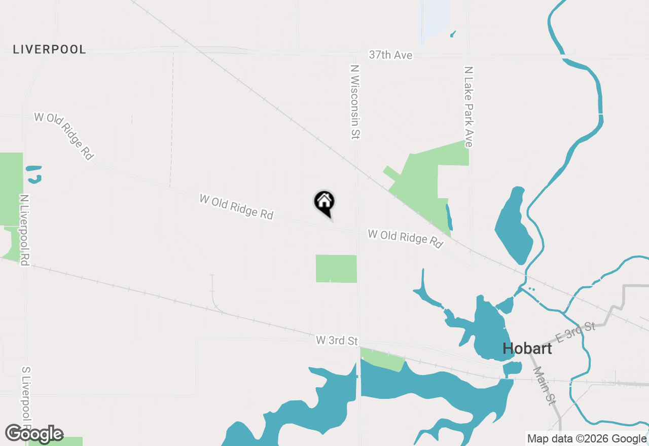 Map of 1006 W Old Ridge Road, Hobart, IN 46342