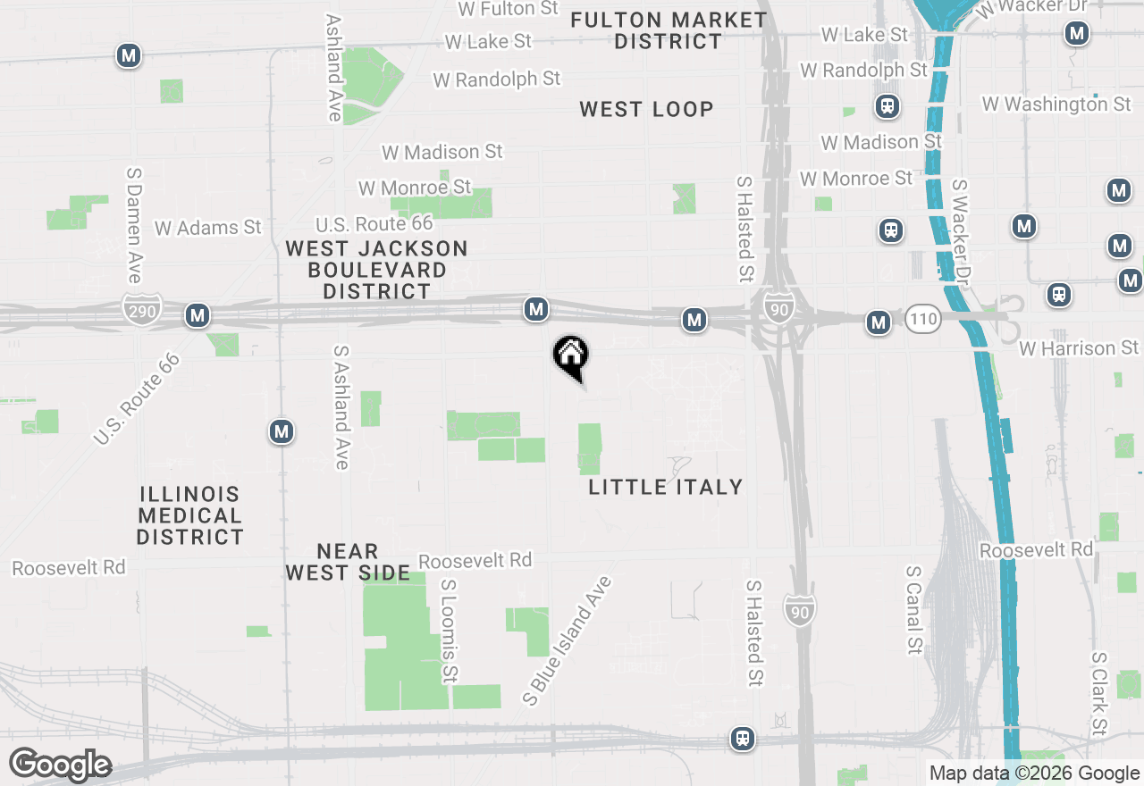 Map of 702 S May Street, Chicago, IL 60607