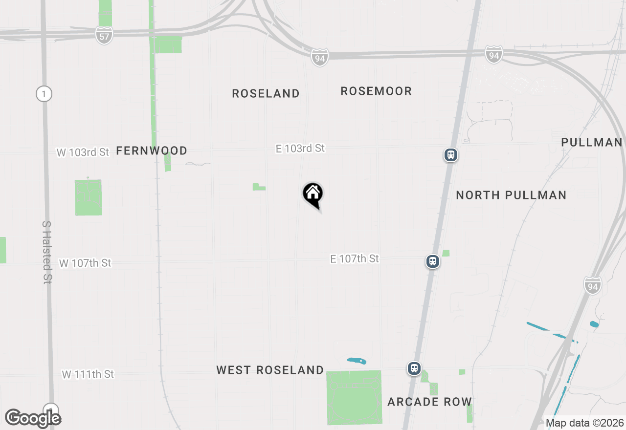 Map of 10521 S Edbrooke Avenue, Chicago, IL 60628